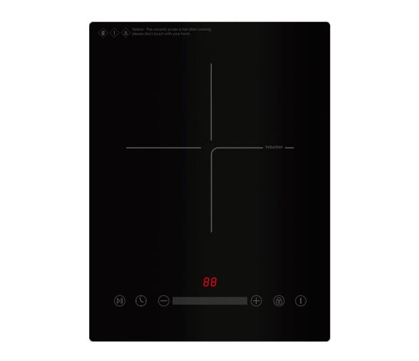 Trem Placa de Inducción de 1 Fuego