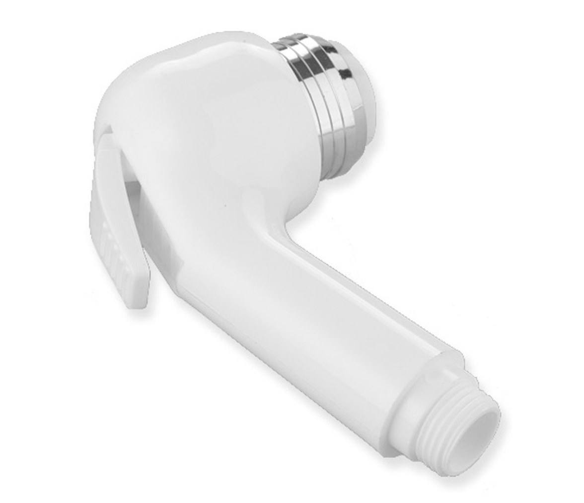 Trem Pulsador de Ducha Blanco y Amarillo