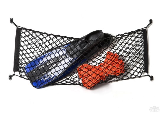 Load and containment net black colour