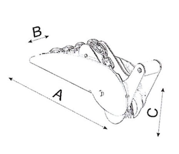 Can Puntera de Proa para Anclajes CQR
