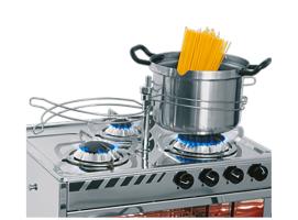 Can Soporte de Cacerolas para 2 Fuegos