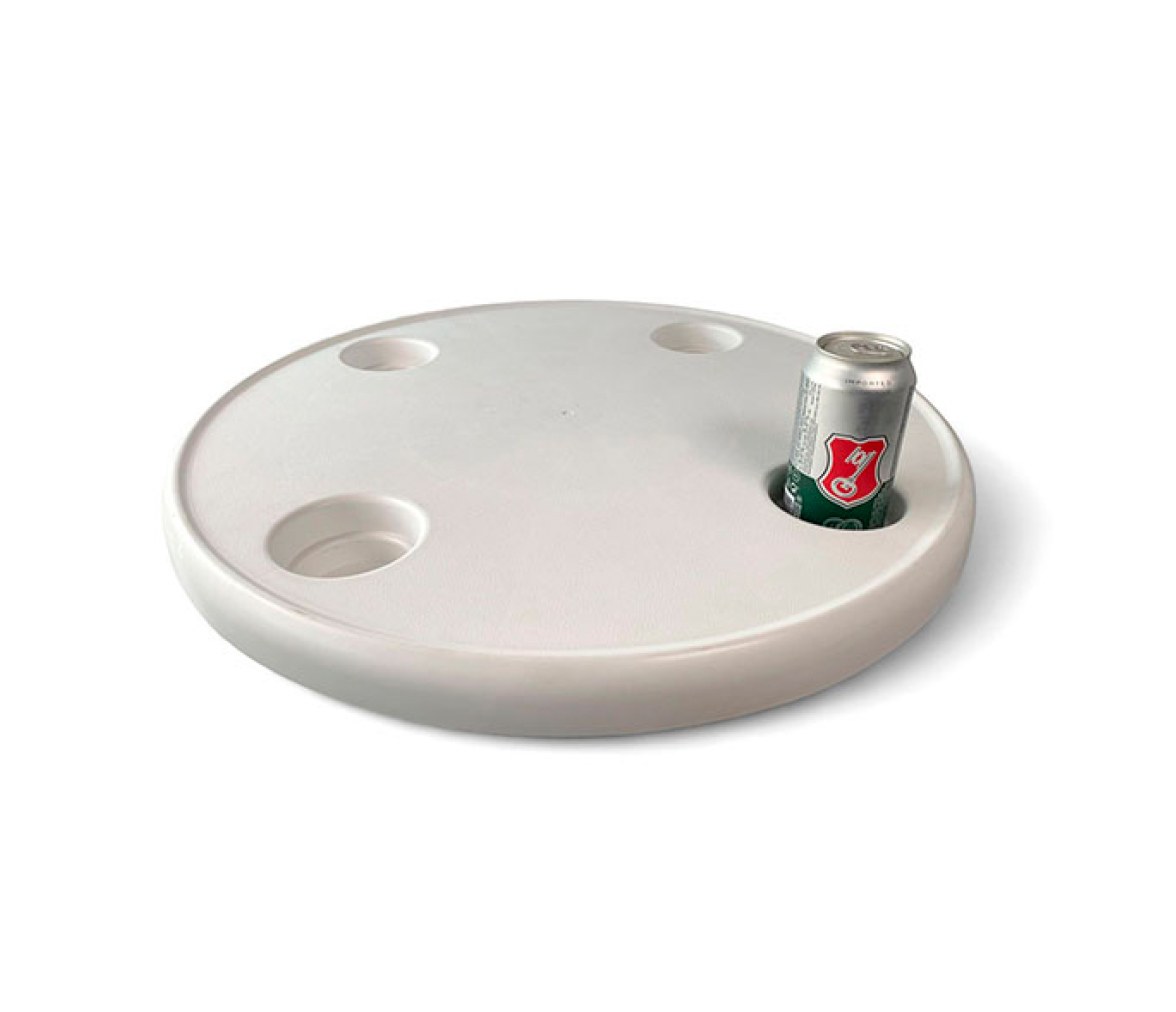 Trem Tablero ABS Blanco para Mesa