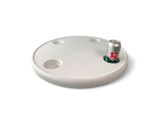 Trem Tablero ABS Blanco para Mesa