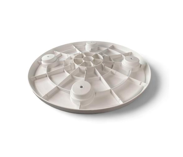 Trem Tablero ABS Blanco para Mesa