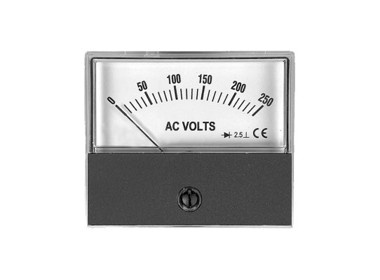 Trem Voltímetro Analógico CA