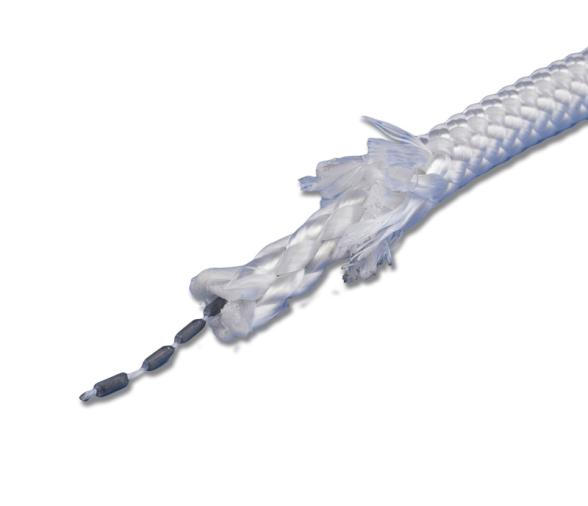 Cabo de Fondeo Plomado color Blanco