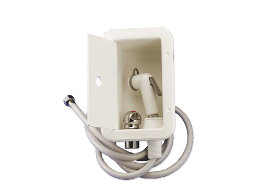 Case with Cover Shower Tube and Mixer