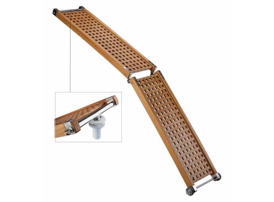 Trem Pasarela «Super Light» en Madera Marina