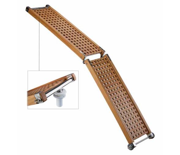 Trem Pasarela «Super Light» en Madera Marina