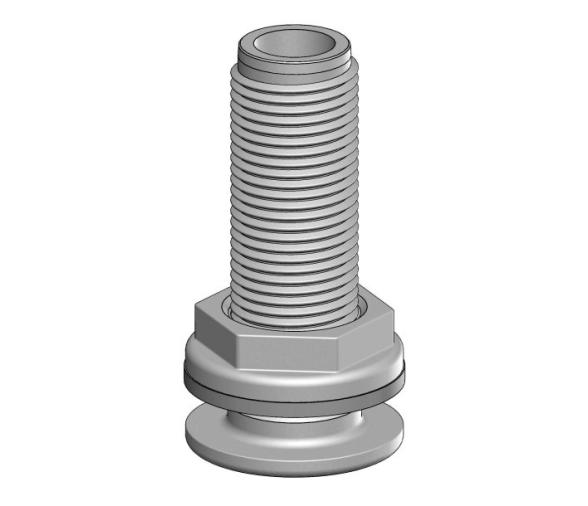 Trudesign Pasacascos Rosca BSP Blanco