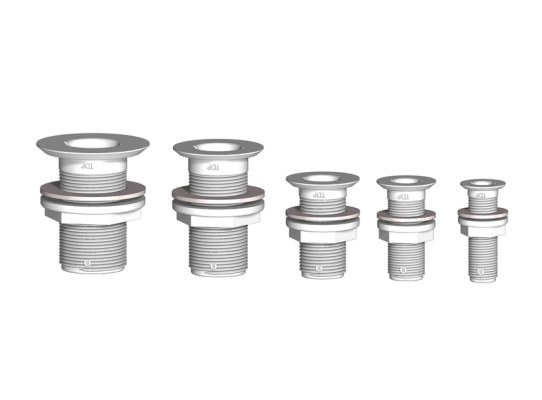 Trudesign Pasacascos Empotrado Blanco