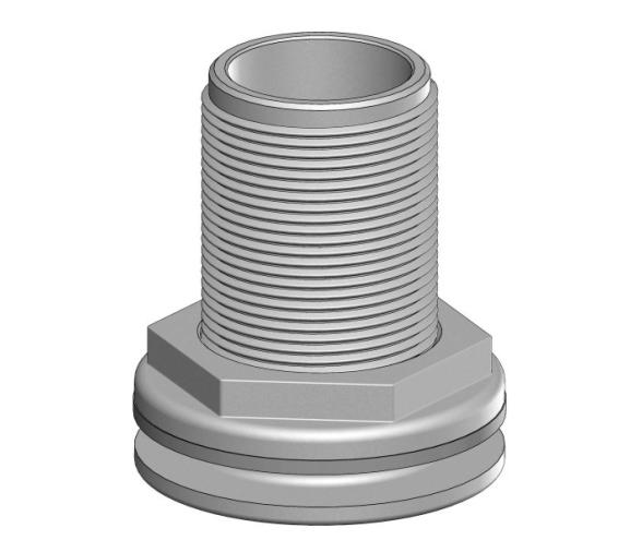 Trudesign Pasacascos Rosca BSP Blanco