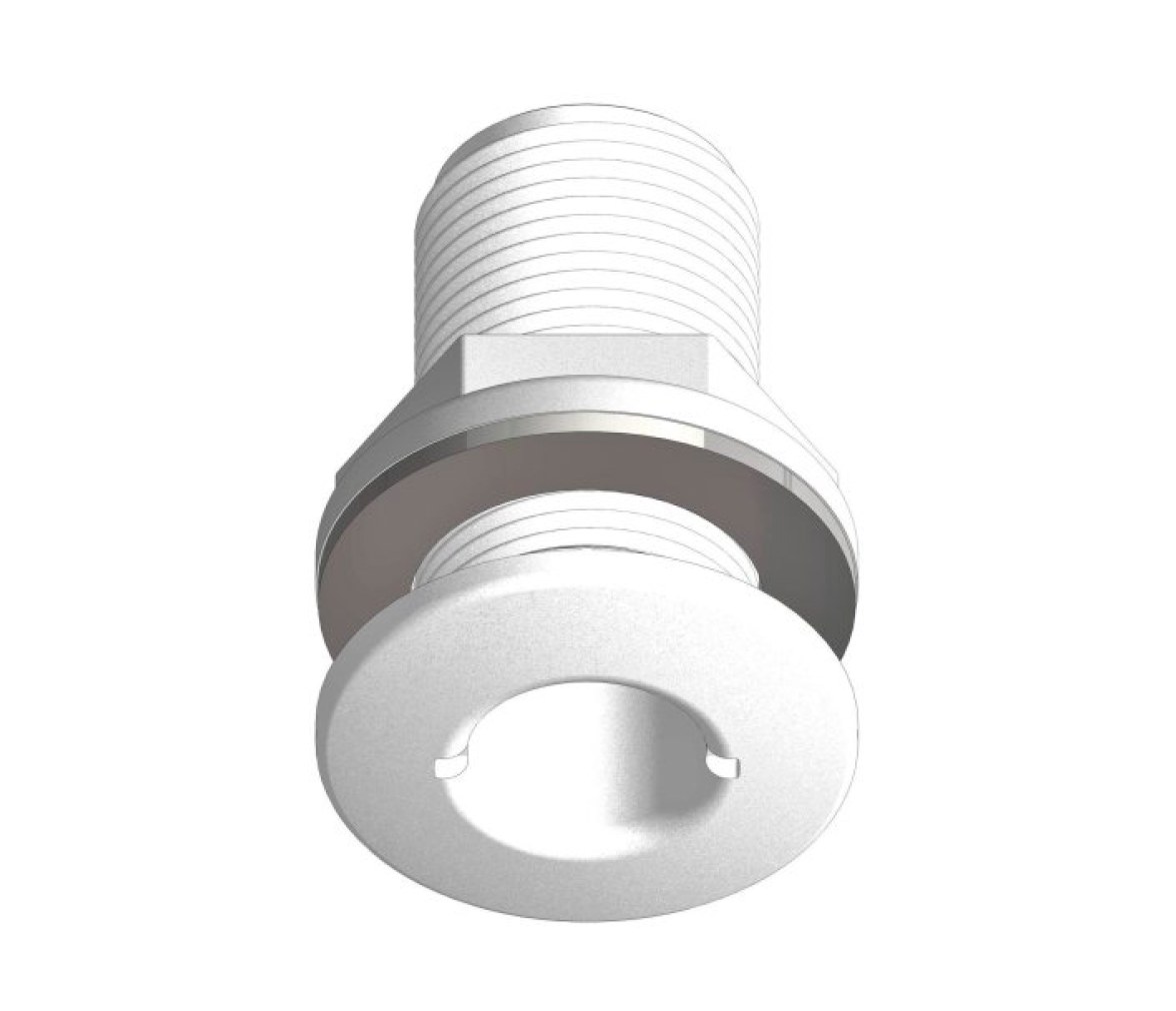 Trudesign Pasacascos Empotrado Blanco
