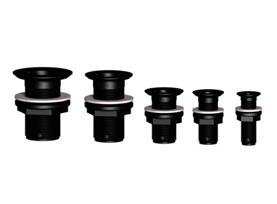 Trudesign Pasacascos Empotrado Negro