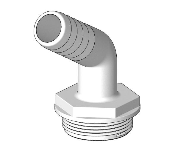 Trudesign Racor 120º  Aquavalve Blanco