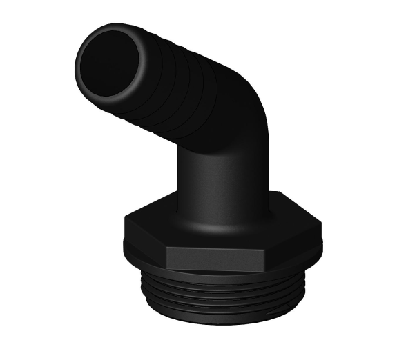 Trudesign Racor 120º  Aquavalve Negro