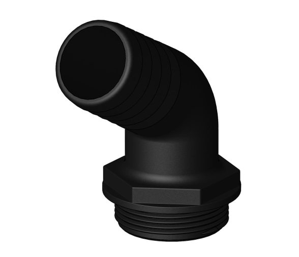 Trudesign Racor 120º  Aquavalve Negro