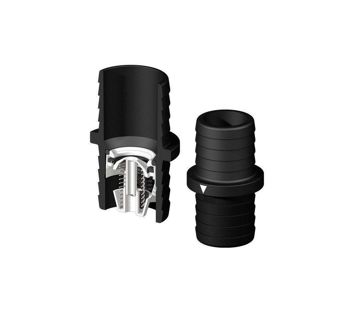 Trudesign Válvula Antiretorno con Muelle INOX
