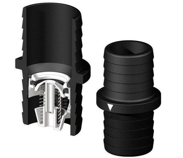 Trudesign Válvula Antiretorno con Muelle INOX