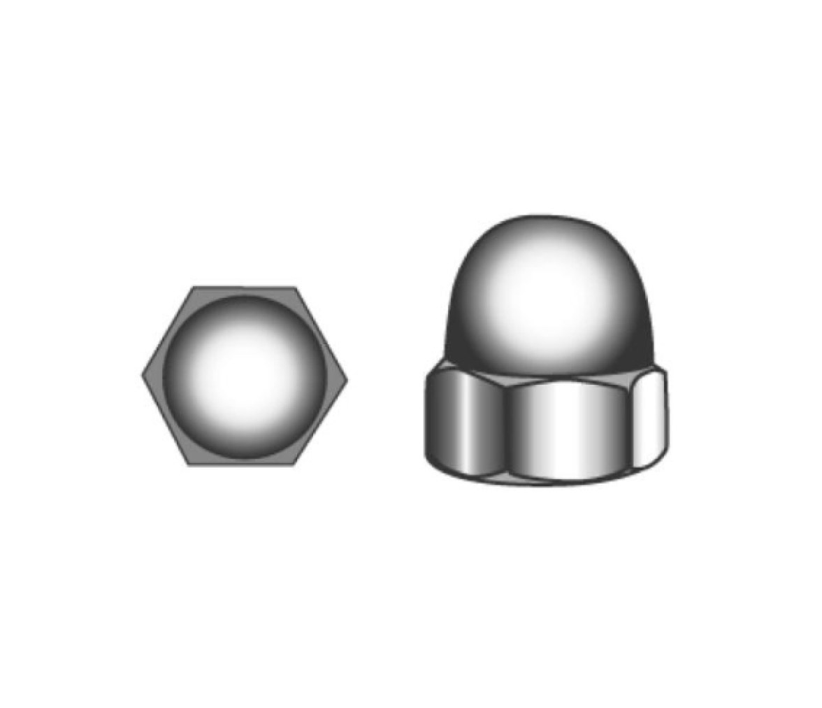 Tuerca Hexagonal Ciega DIN 1587