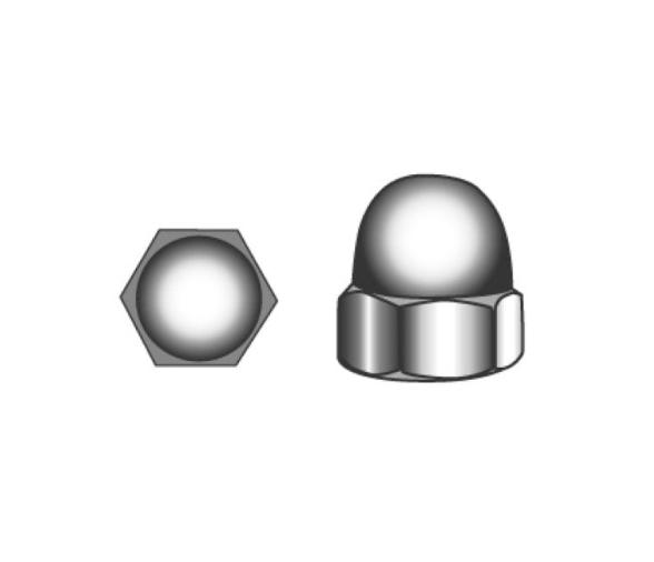 Tuerca Hexagonal Ciega DIN 1587
