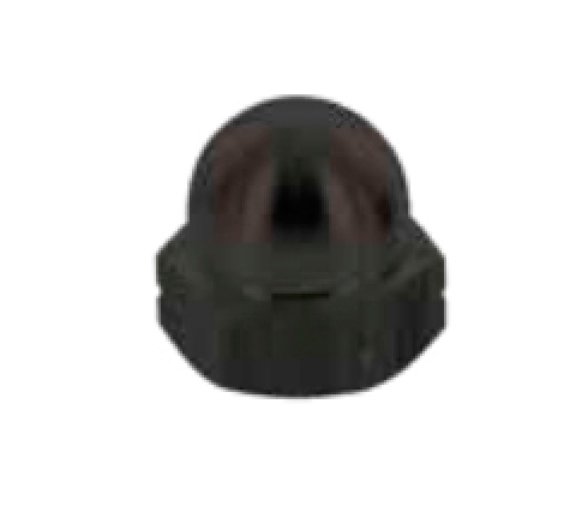 Tuerca Hexagonal Ciega Inox Negra DIN 1587