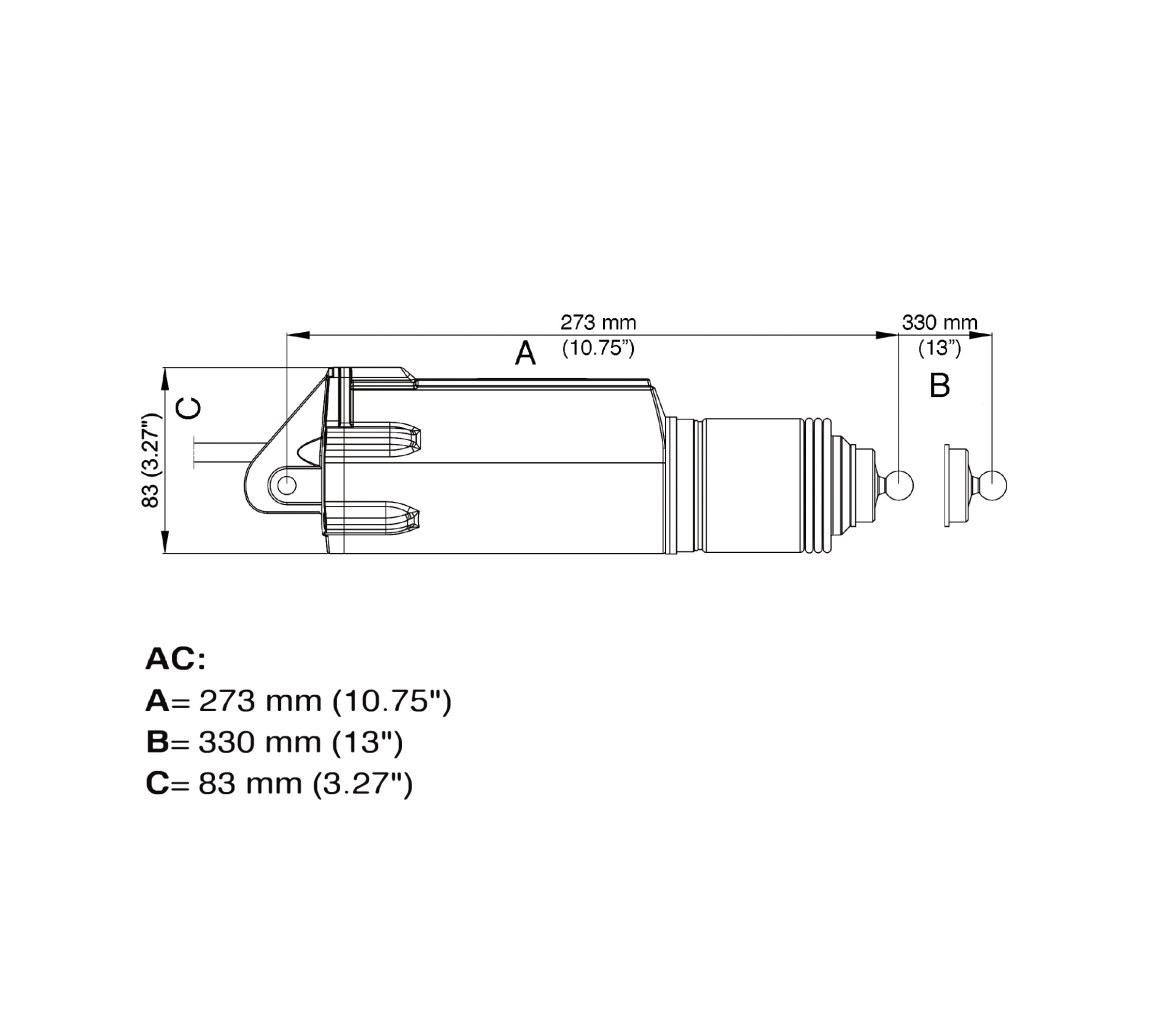 Uflex Juego de Actuadores Flaps AC12