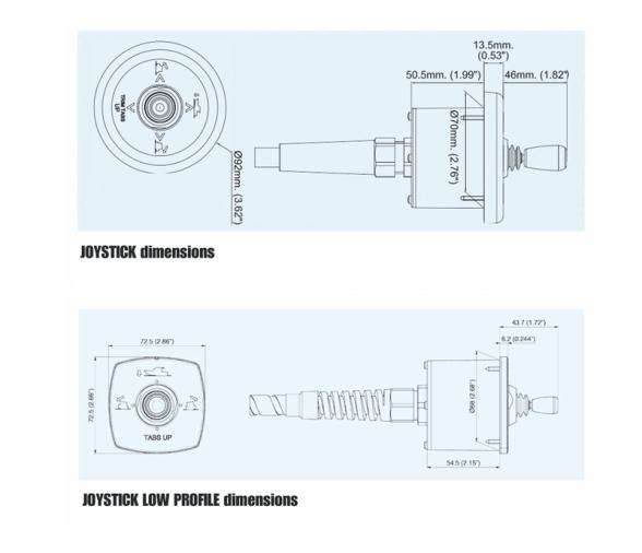 Uflex Juego de Actuadores Flaps AT12