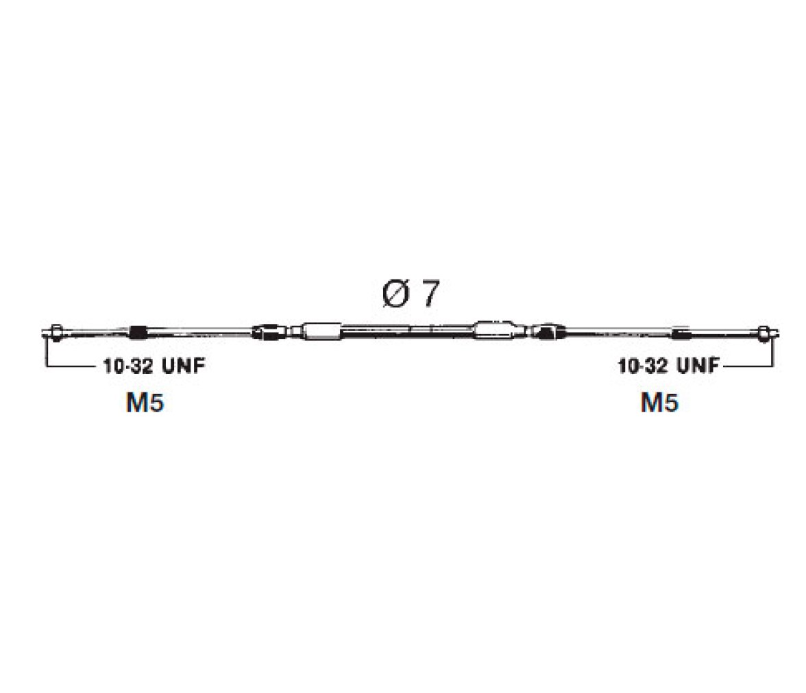 Ultraflex Cable de Control C2