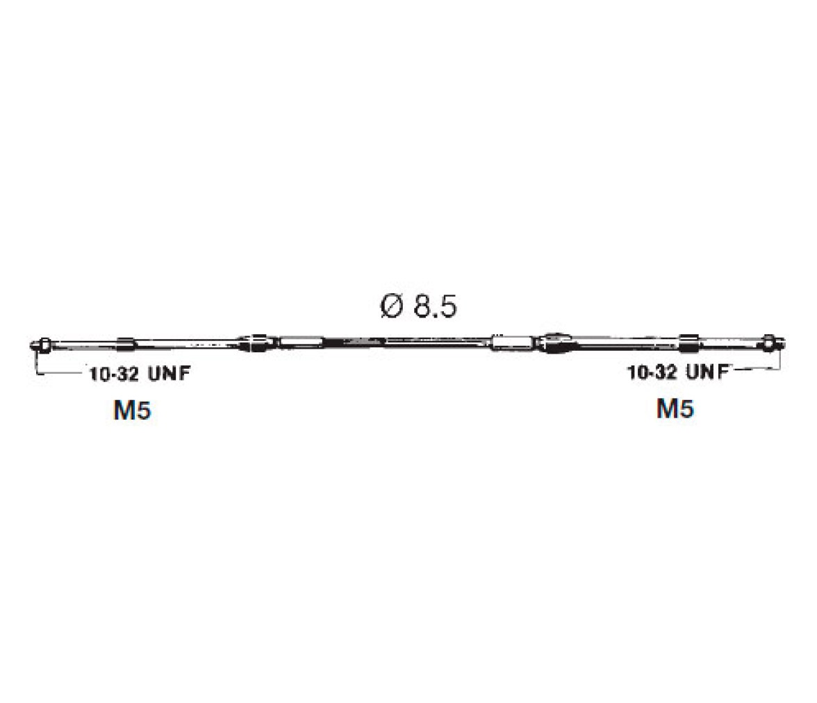 Ultraflex Cable de Control C8