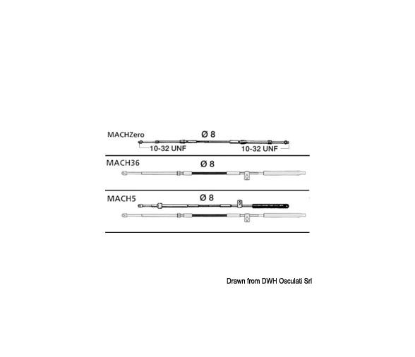 Ultraflex Cable de Control Mach36