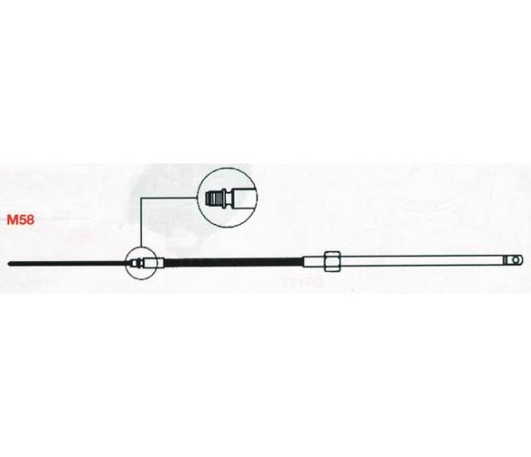Ultraflex Cable Dirección Mecánica M58 para tambor T67