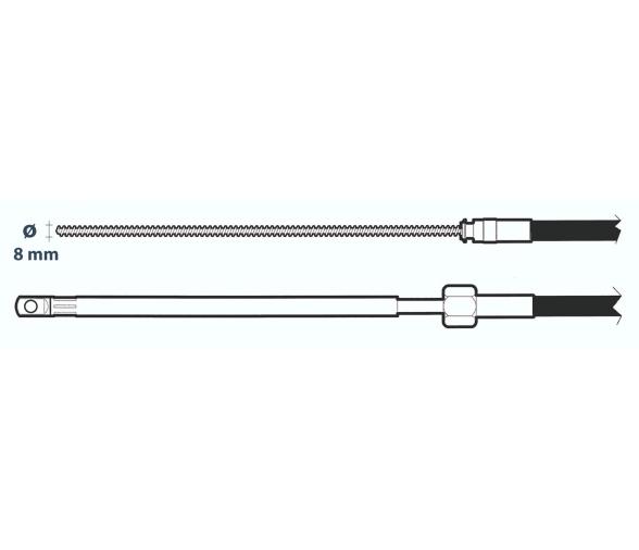 Ultraflex Cable Dirección Mecánica M66