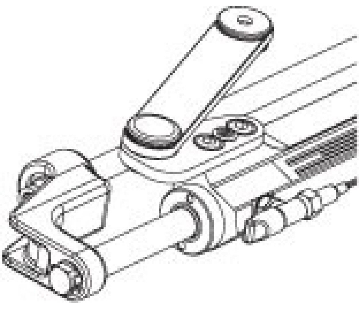 Ultraflex Cilindro Dirección Hidráulica UC128-OBF/1