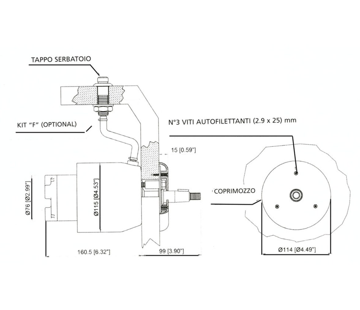 Ultraflex Bomba Dirección Hidraulica UP33R
