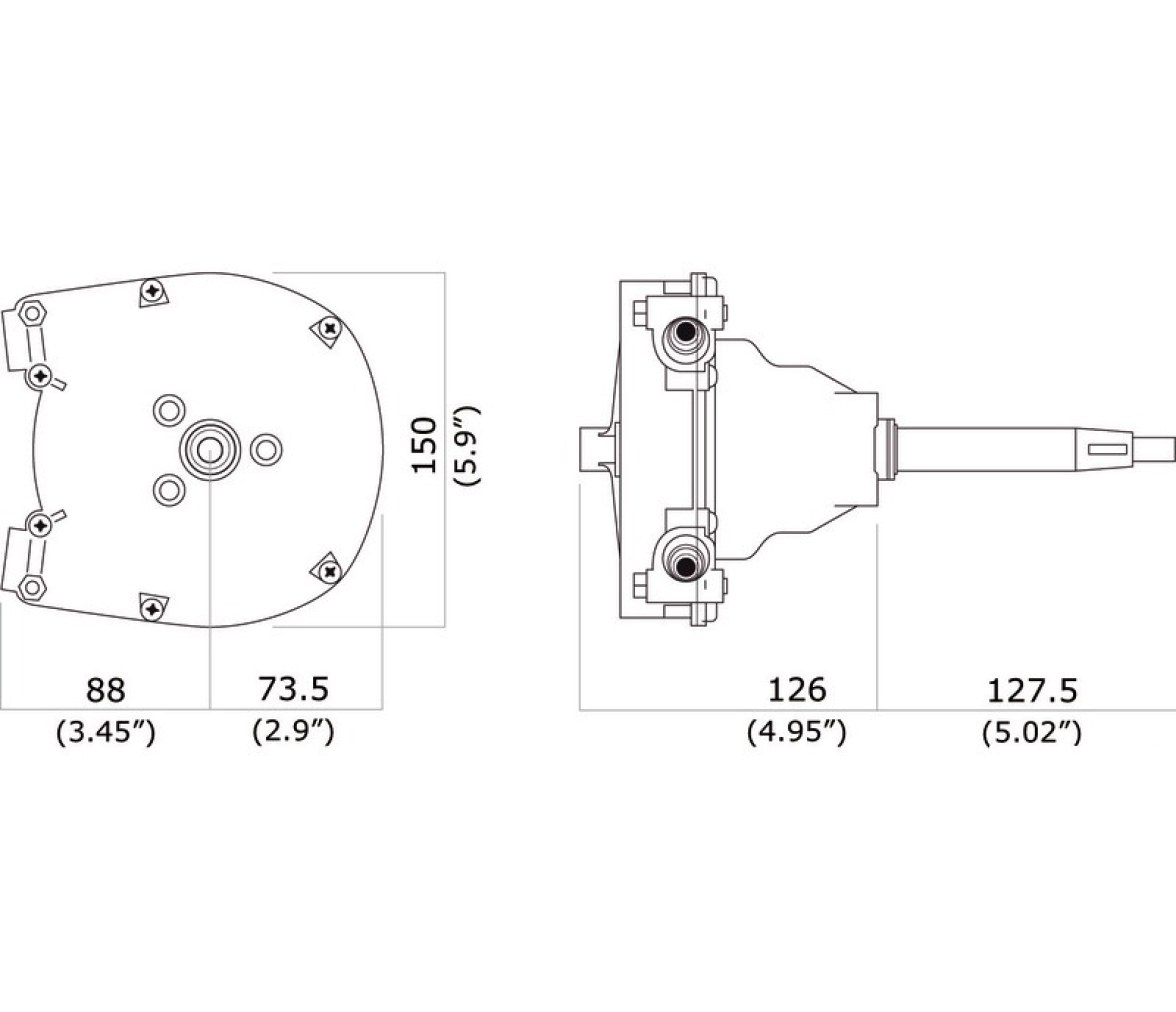 Ultraflex Tambor Dirección T93ZT