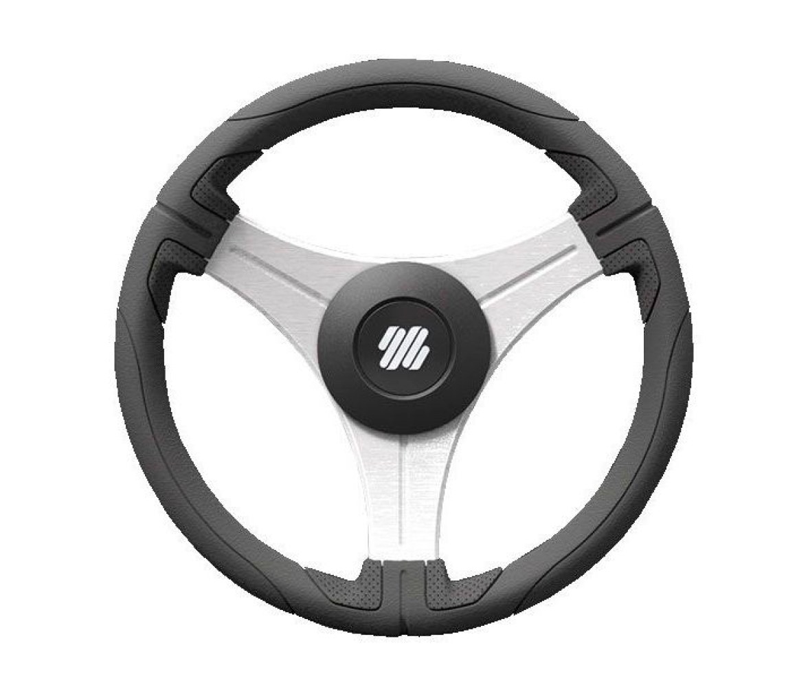 Ultraflex Volante Ustica Negro Plata