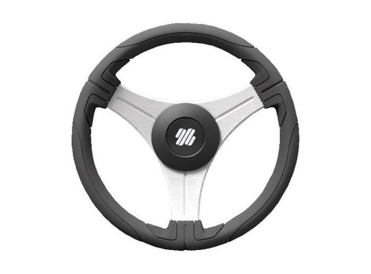 Ultraflex Volante Ustica Negro Plata