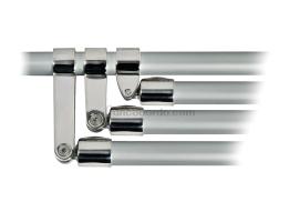 Union Articulacion para 3 Arcos Inox