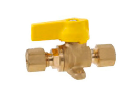 Shut-Off Valve with Fixing Plate