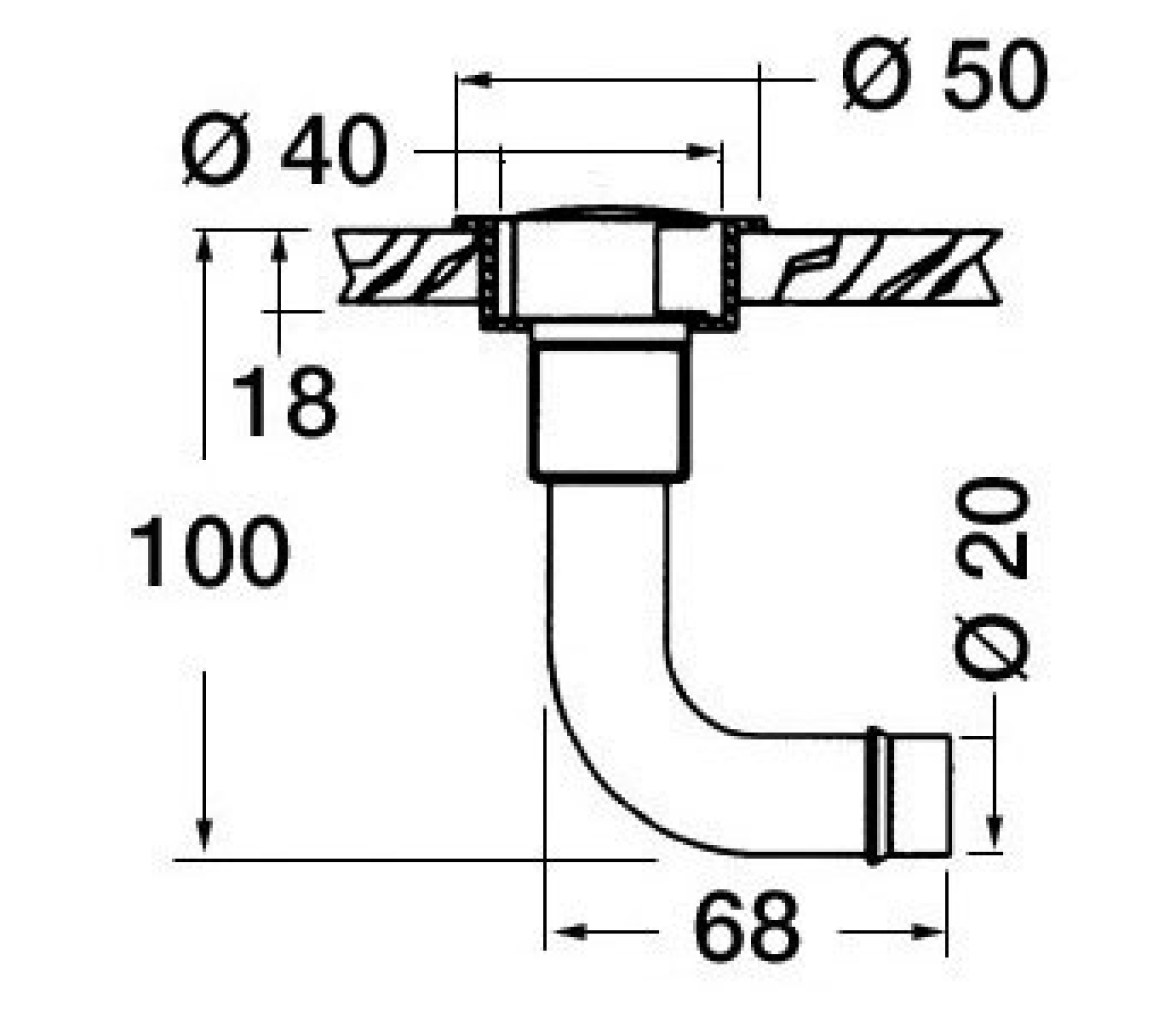 Válvula de ventilación de combustible empotrada
