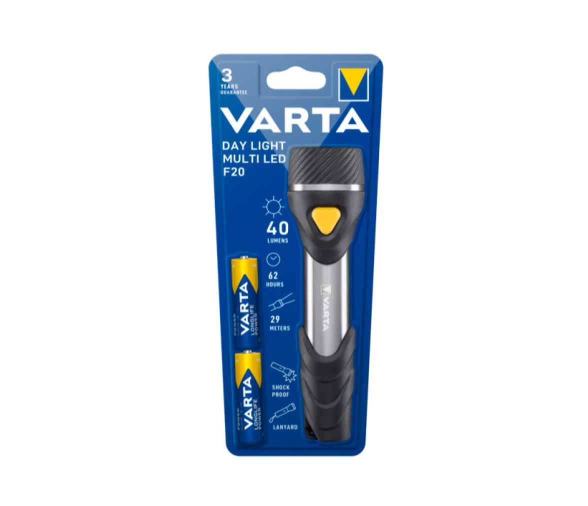 Varta Linterna Day Light Multi Led F20 40 lm