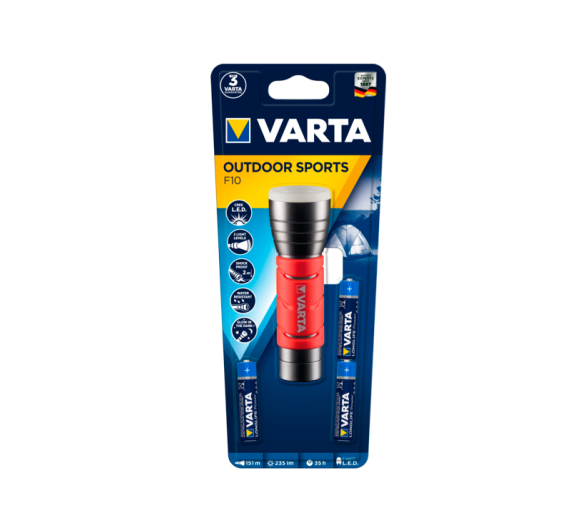 Varta Linterna LED F10 Outdoors Sports 5W