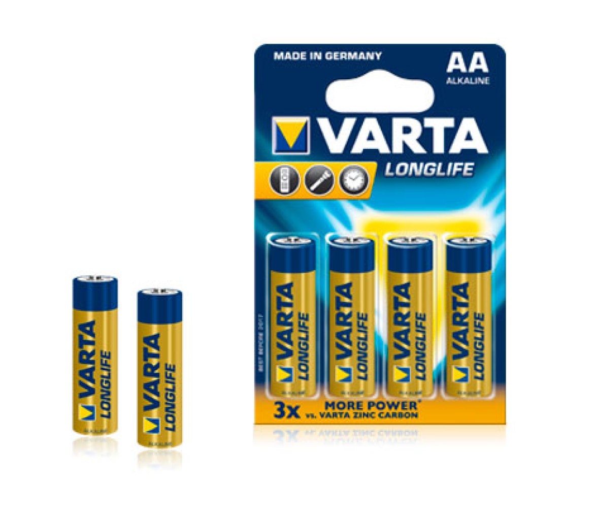 Varta Pilas Alcalinas AA Longlife