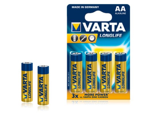 Varta Pilas Alcalinas AA Longlife