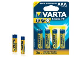Varta Pilas Alcalinas AAA Longlife