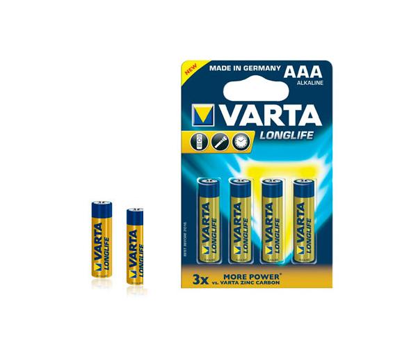 Varta Pilas Alcalinas AAA Longlife