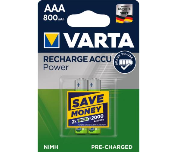 Varta Pilas Recargables AAA 800mAh