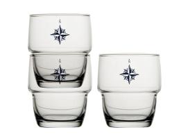 Vaso Apilable Ecozen & Antideslizante – Northwind 6 uds - Marine Business