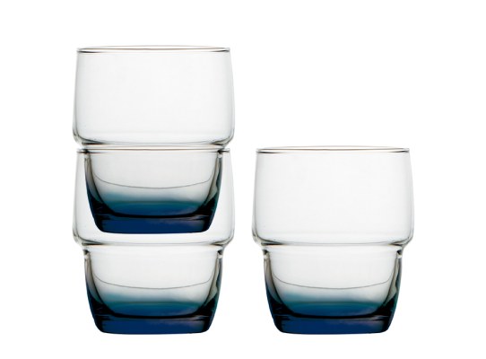 Vaso Aplilable Ecozen & Antideslizante - Party Blue - 6 uds - Marine Business